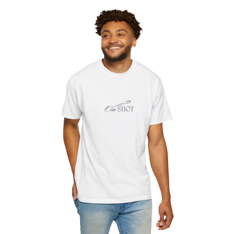 Premium "One Shot" T-Shirt with Bitcoin & Bull Design - Image 8