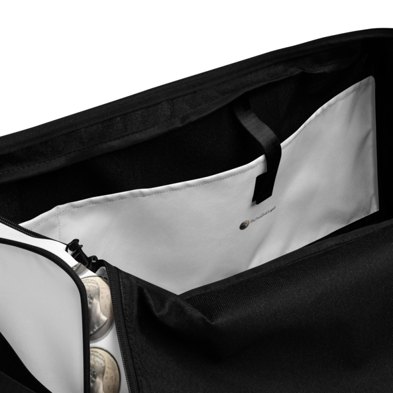 Unisex Premium “TheOneShotCrypto” Duffle bag - Image 11