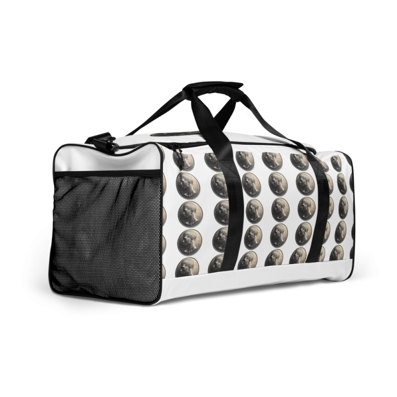 Unisex Premium “TheOneShotCrypto” Duffle bag - Image 5