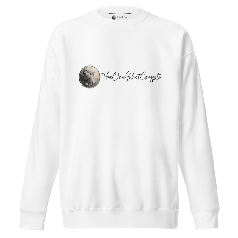 Premium "TheOneShotCrypto" Sweatshirt - Image 2