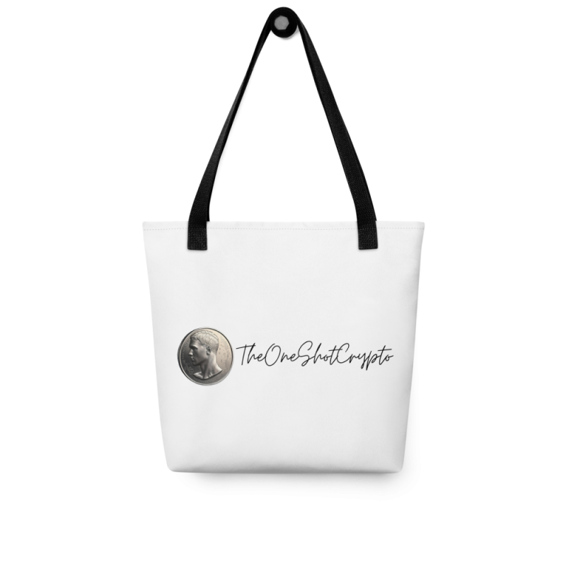 Unisex Premium “TheOneShotCrypto” Tote Bag - Image 4